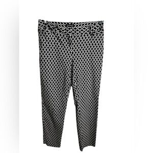 George Geometric Ankle Pants‎ Size 6
